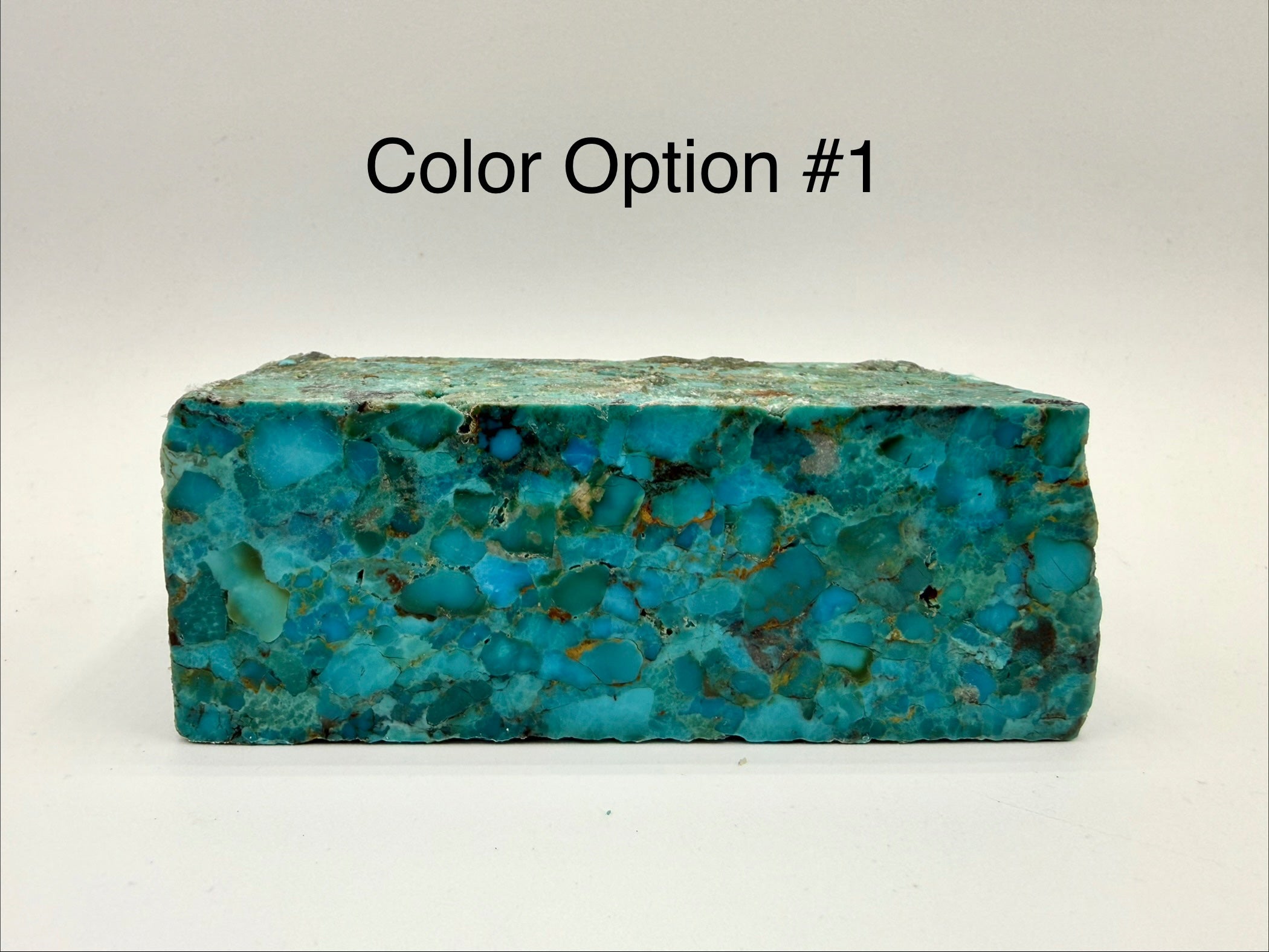 Kingman Turquoise Compressed Nugget Composites | Kingman Turquoise