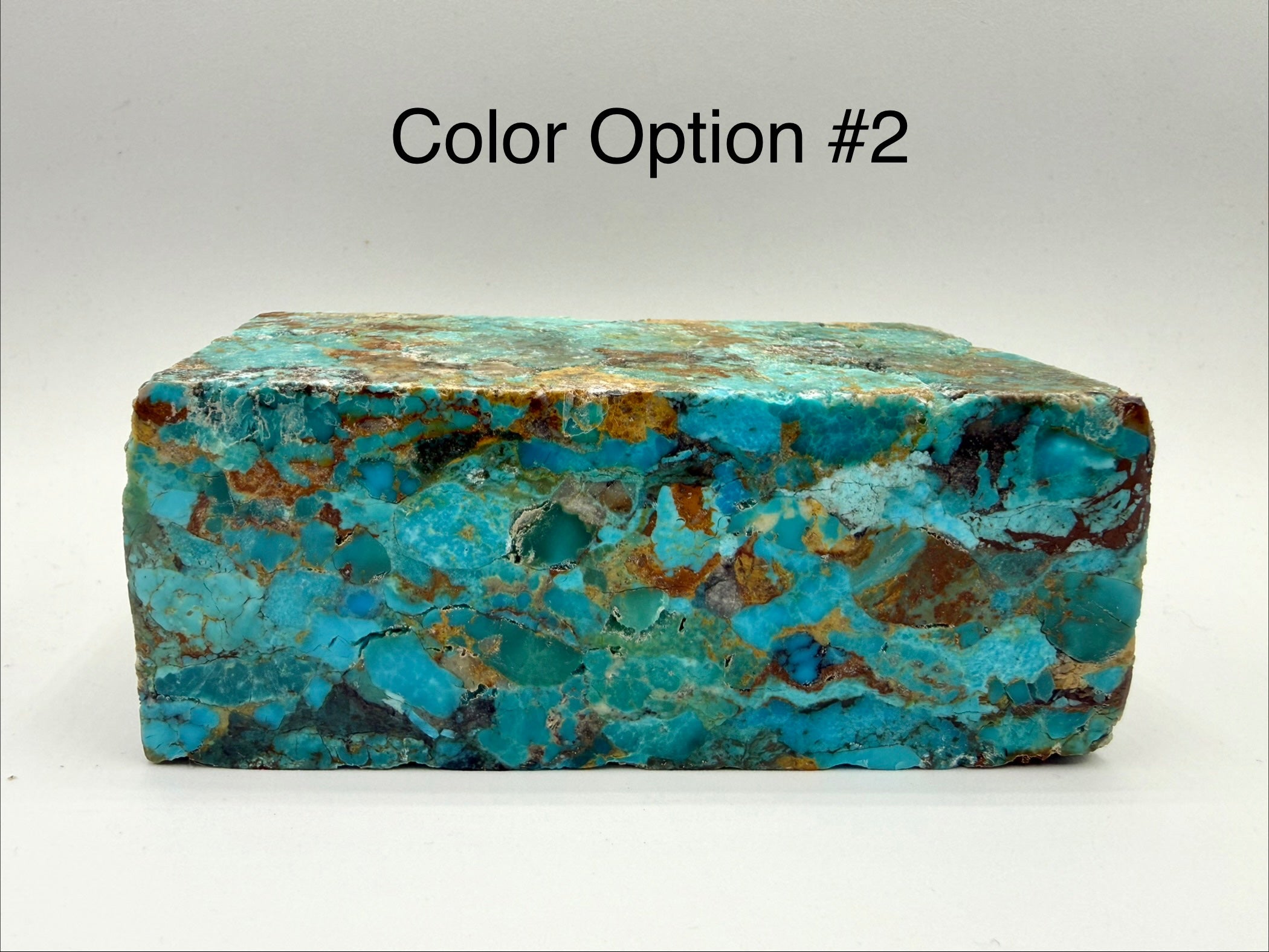 Kingman Turquoise Compressed Nugget Composites | Kingman Turquoise