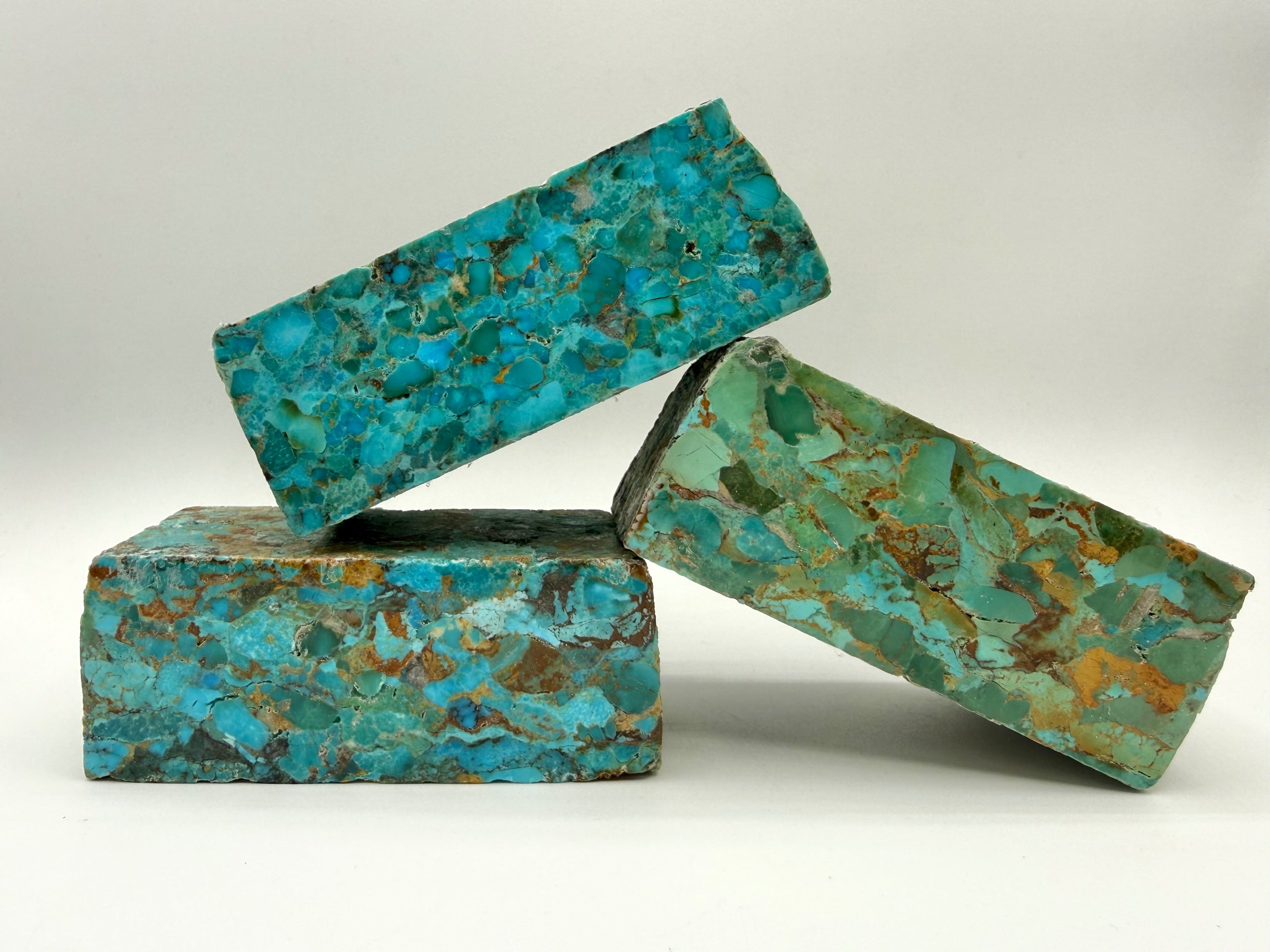 Kingman Turquoise Compressed Nugget Composites | Kingman Turquoise