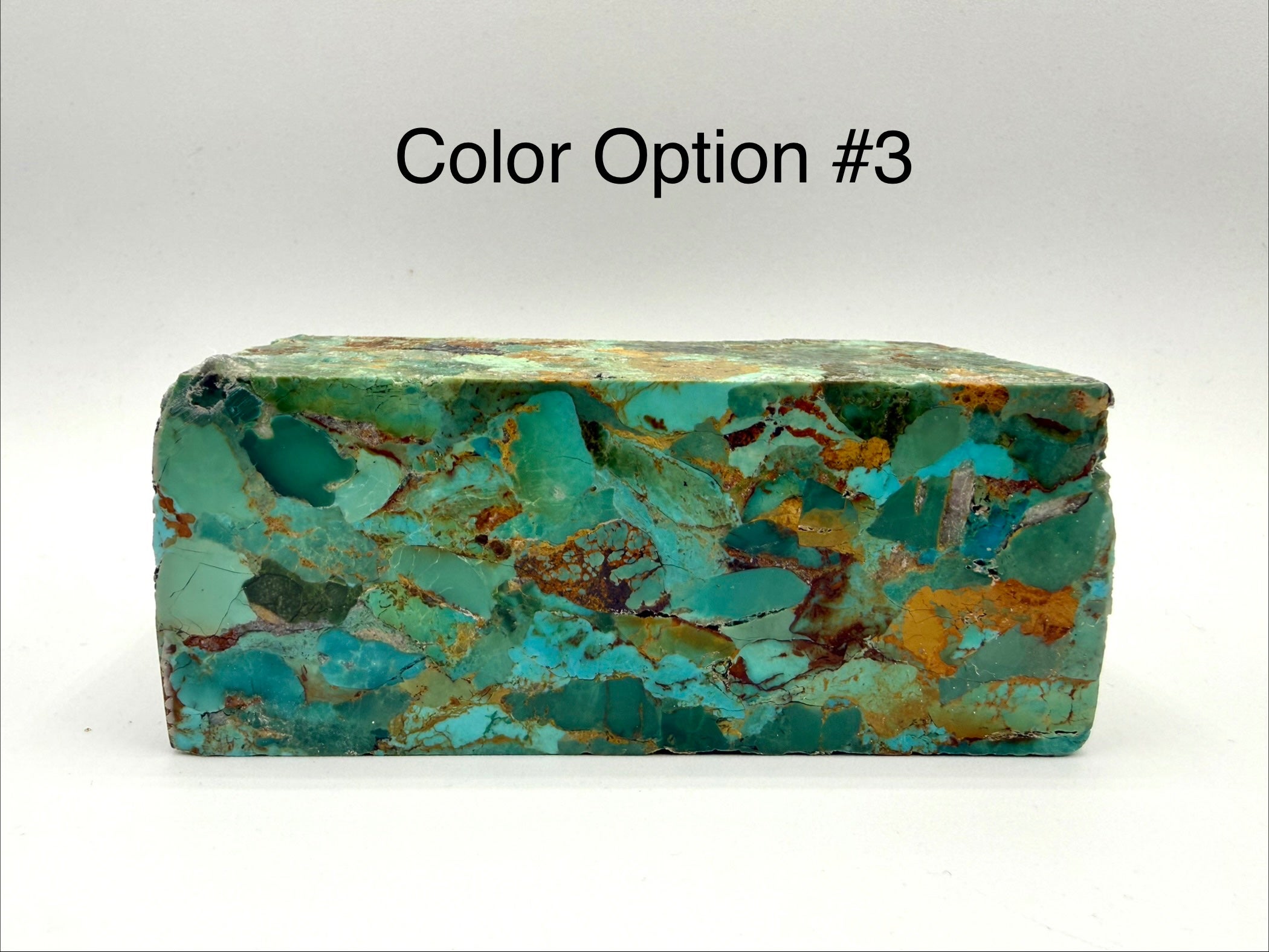 Kingman Turquoise Compressed Nugget Composites | Kingman Turquoise